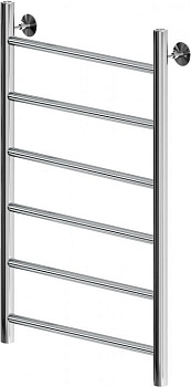 Полотенцесушитель водяной Aquanet Mauro 800x500 хром