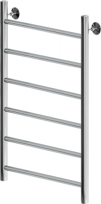 Полотенцесушитель водяной Aquanet Mauro 800x500 хром