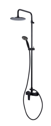 NAUTIC-CD-25-SR Душевая стойка со смесителем, ручным и верхним душем 250 мм ABS, исполнение Sunrise NAUTIC-CD-25-SR Душевая стойка со смесителем, ручным и верхним душем 250 мм ABS, исполнение Sunrise