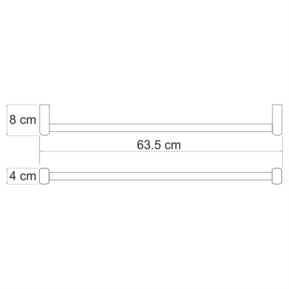 Berkel K-6830 Держатель полотенец одинарный