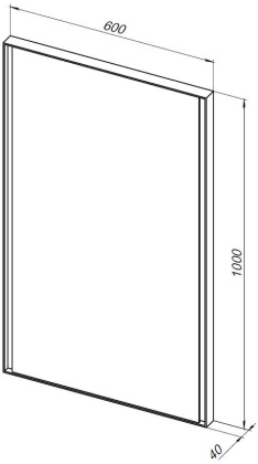 Зеркало Allen Brau Infinity 60 1.21019.WT белый Зеркало Allen Brau Infinity 60 1.21019.WT белый