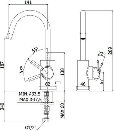 Смеситель для раковины Paffoni Berry BR078CR Смеситель для раковины Paffoni Berry BR078CR