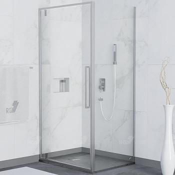 Душевой уголок RGW Stilvoll SV-35 100х100 06323500-011 профиль Хром стекло прозрачное