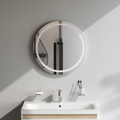 Зеркало с подсветкой в ванную круглое 60 AM.PM X-Joy M85AMOX0601WG сенсорное Зеркало с подсветкой в ванную круглое 60 AM.PM X-Joy M85AMOX0601WG сенсорное