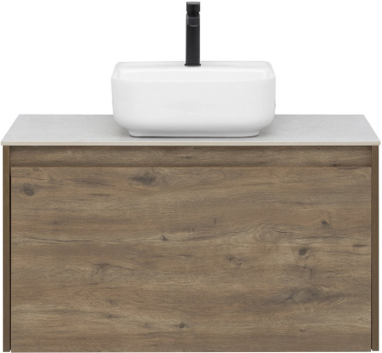 Тумба под раковину Aquanet Nova Lite 90 дуб рустикальный (1 ящик)