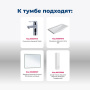 Тумба под раковину Aquanet Верона 100 белый (подвесная 2 ящика) Тумба под раковину Aquanet Верона 100 белый (подвесная 2 ящика)