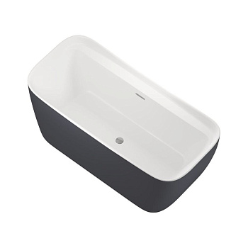 Акриловая ванна Allen Brau Infinity 170x78 2.21002.21/AM белый матовый (панель антрацит), шт