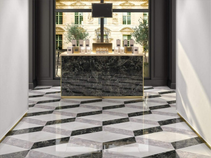 Декор ID105 Парнас наборный 40*40*11(уп/4шт), шт