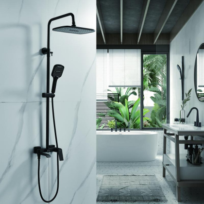 Душевая стойка со смесителем Shevanik S41H S4136H Душевая стойка со смесителем Shevanik S41H S4136H