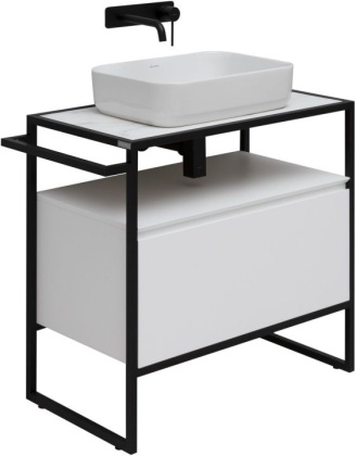 Тумба под раковину Allen Brau Priority 80 1.31002.WM белый матовый Тумба под раковину Allen Brau Priority 80 1.31002.WM белый матовый