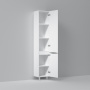 Шкаф-колонна напольный правый Like, 190х35х30 см, белый, M80CSR0356WG