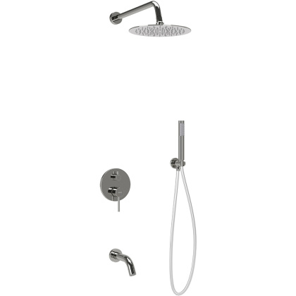 Душевой комплект SANCOS Select встраиваемый  для ванны/душа, цвет хром, арт. SC3004CH