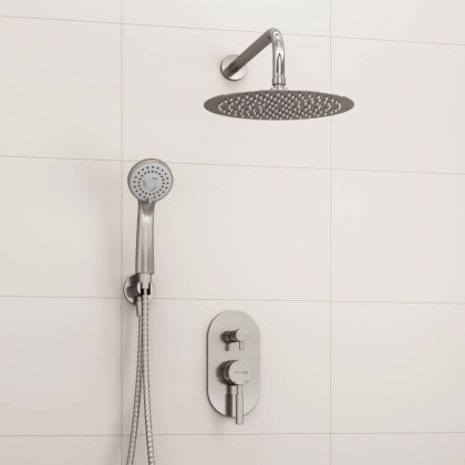 A16421 Встраиваемый комплект для душа с верхней душевой насадкой и лейкой Wasserkraft A16421 Встраиваемый комплект для душа с верхней душевой насадкой и лейкой Wasserkraft