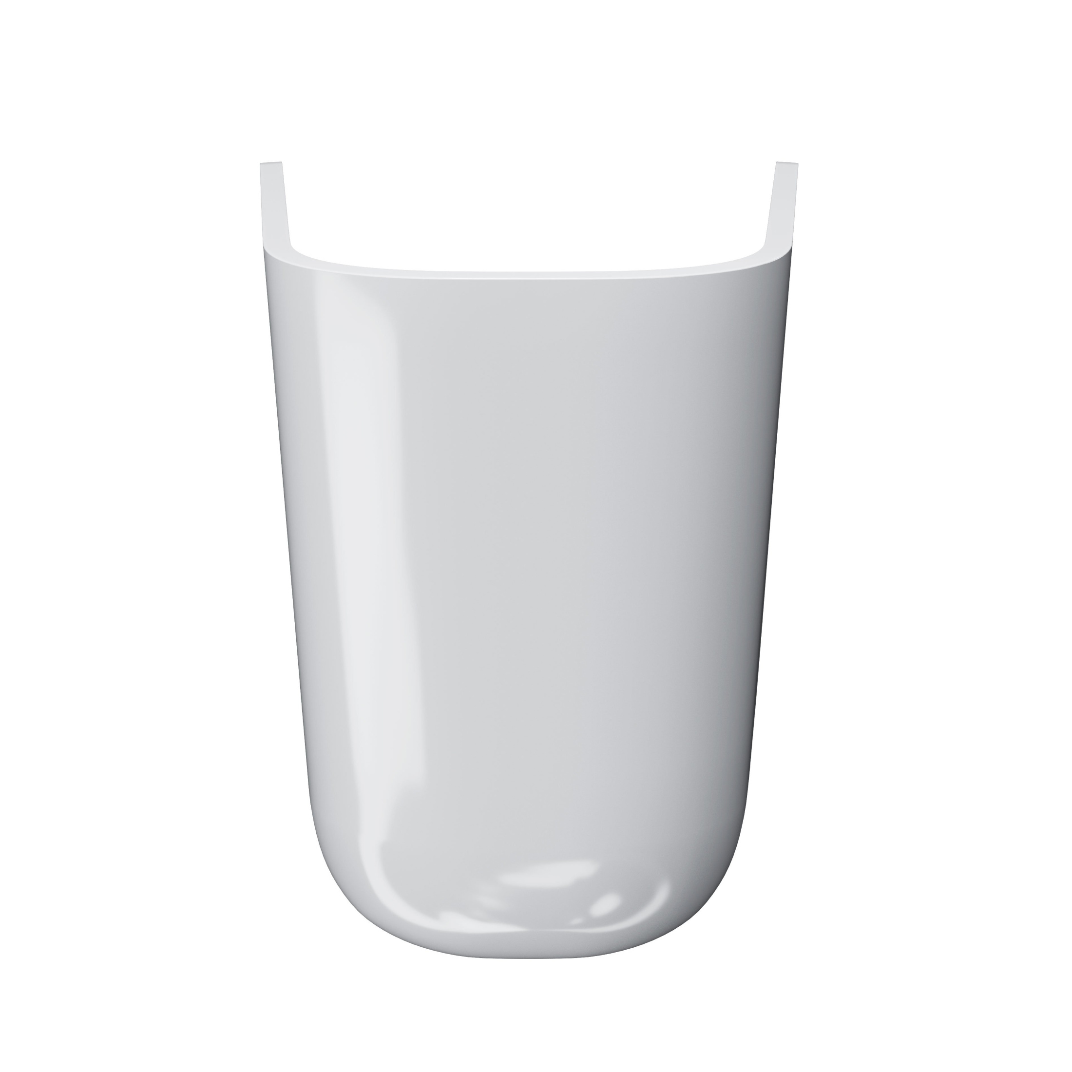 Полупьедестал PRO подвесной, белый глянцевый