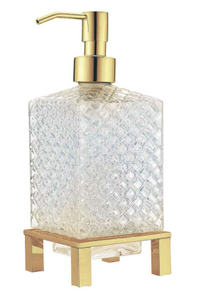 Диспенсер квадратный Золото 10225 Boheme