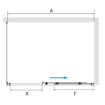 Душевой уголок RGW PA-177B (RGW PA-017B + Z-050-2B) 1800x1200