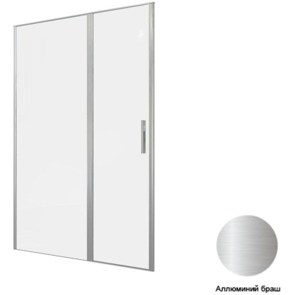 Душевая дверь Allen Brau Priority 140 3.31035.BA серебро браш
