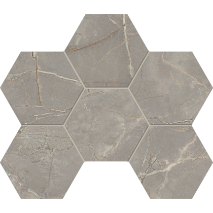 Мозаика BR03 Hexagon 25x28,5 непол.