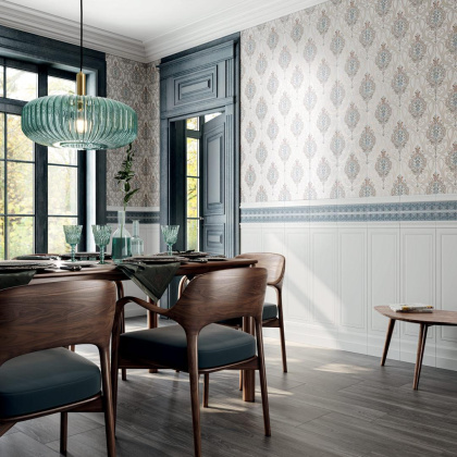 Плинтус FMB030R Фару Белый (25см*15см*15мм) (13шт/0,48м2) Ректифицированный, шт