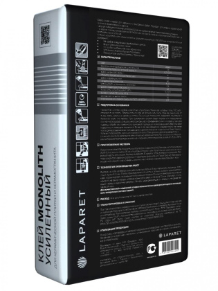 Плиточный клей Laparet Monolith Усиленный 25 кг, шт