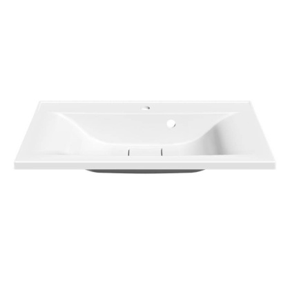 Раковина VCB-3M800W из искуственного камня, цвет белый Раковина VCB-3M800W из искуственного камня, цвет белый
