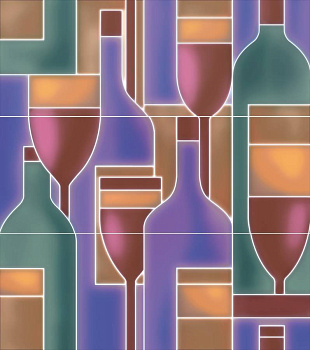 Панно Карминьяно матовый 45x40x0,8 Панно Карминьяно матовый 45x40x0,8