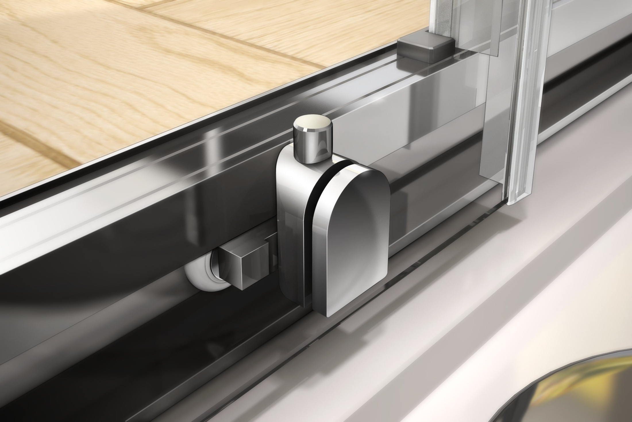 PRATICO-BF-1-105-C-Cr Душевая дверь