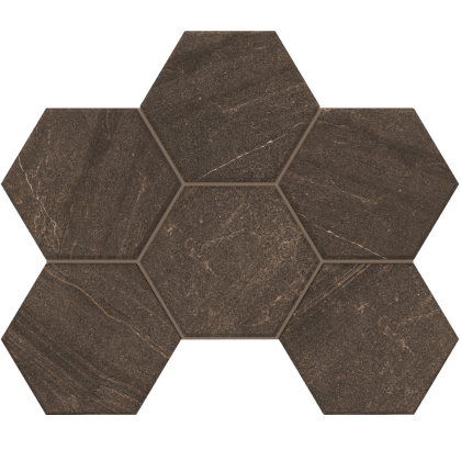 Мозаика GB04 Hexagon 25x28,5 непол,  (1 шт)