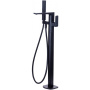 Смеситель для ванны с душем Allen Brau Infinity 5.21009-31 (с внутренней частью) черный матовый