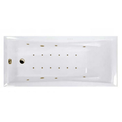 Ванна EXCELLENT Palace 170x75 "RELAX" (бронза)