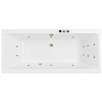 Ванна EXCELLENT Pryzmat 200x90 "SMART" (бронза)