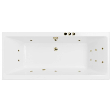 Ванна EXCELLENT Pryzmat 200x90 "SMART" (бронза)