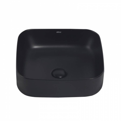 Раковина накладная ABBER Rechteck AC2211MB черная матовая Раковина накладная ABBER Rechteck AC2211MB черная матовая