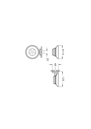 Мыльница Q-Line Vitra A44992 Мыльница Q-Line Vitra A44992