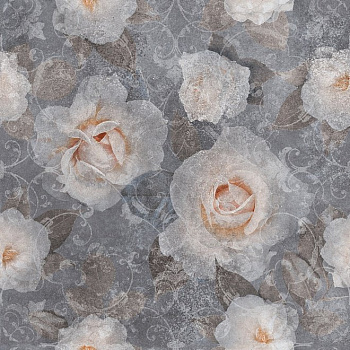 Керамогранит Турнель декорированный обрезной 80x80x0,9