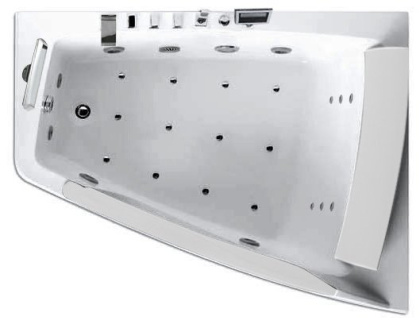 Акриловая ванна Gemy 170х130 G9056 O R