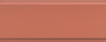 Бордюр BDA023R Магнолия оранжевый матовый (12см*30см*13мм) (9шт/0,324м2) моноколор, шт