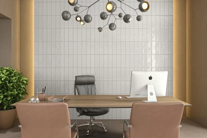 Керамическая плитка FUSION WHITE 7.5х30 (0.99 кв.м.в уп, отгрузка кратно уп.)