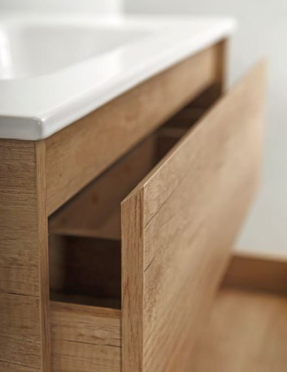 Тумба с раковиной подвесная BelBagno KRAFT 90 Bianco Opaco, раковина белая