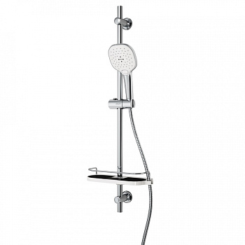 D0140000 Prime душевой комплект, ручной душ 5 функций, стойка 600 мм, шланг 175 мм D0140000 Prime душевой комплект, ручной душ 5 функций, стойка 600 мм, шланг 175 мм