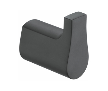 Крючок Elbe, 3х6х6 см, черный, K-7223