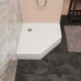 Душевой поддон RGW Style-TR 90 x 90 см трапеция, трапеция, акриловый, белый, 16180599-11