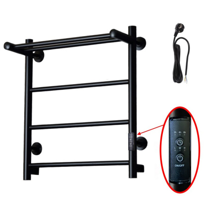 Полотенцесушитель Аспект Пэк сп 1 П 60х50 черный ВГП