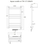 Полотенцесушитель Идеал комби эл ТЭН 3 П 100*50 (ЛЦ17)