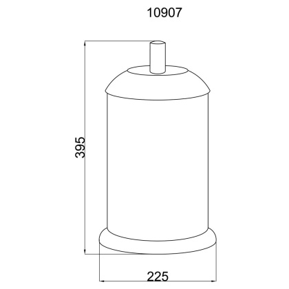 Ведро MURANO CRYSTAL_Комплект 10907-CRST-BR Boheme