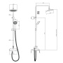 Тропическая душевая система RUSH (ST4235-10) Тропическая душевая система RUSH (ST4235-10)