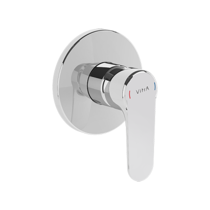 Встроенный смеситель Root Round для душа, хром