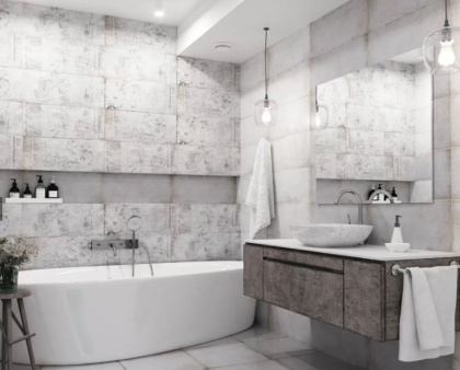 10100000039 Плитка облиц. Terrazzo Бел. 60*25 03 цветы_ 1 \57,6