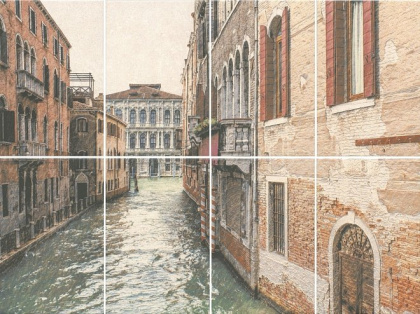 Панно NT\A190\8x\8262 Золотой пляж Venezia из 8 частей 20х30 (размер каждой части) (1уп/3к-та), шт