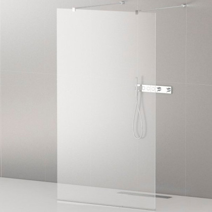 LIBERTA-L-2-110-120-C-Cr Душевая перегородка с возможностью двустороннего входа 1100x1200x1950 мм